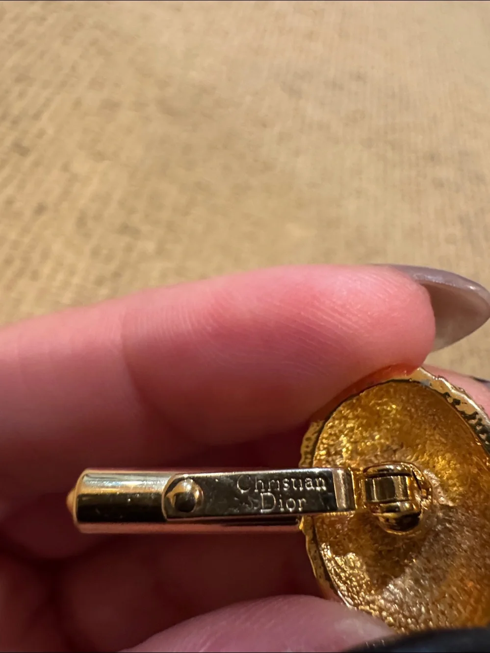 Vintage Christian Dior cufflinks